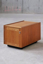 Load image into Gallery viewer, Danish Double Sided Teak Side Table