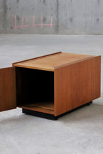 Load image into Gallery viewer, Danish Double Sided Teak Side Table