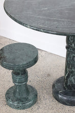 Load image into Gallery viewer, Green Marble Bistro Table