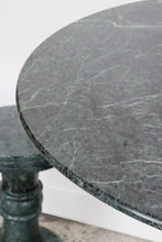 Load image into Gallery viewer, Green Marble Bistro Table