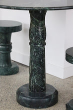 Load image into Gallery viewer, Green Marble Bistro Table