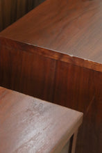 Load image into Gallery viewer, Mid Century Walnut Nightstands