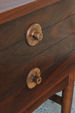 Load image into Gallery viewer, Mid Century Walnut Nightstands