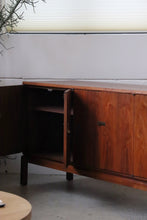 Load image into Gallery viewer, Mid Century Teak Credenza W/ Brass Latches