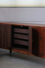 Load image into Gallery viewer, Mid Century Teak Credenza W/ Brass Latches