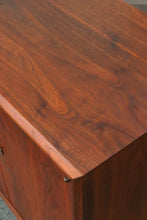 Load image into Gallery viewer, Mid Century Teak Credenza W/ Brass Latches