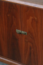 Load image into Gallery viewer, Mid Century Teak Credenza W/ Brass Latches