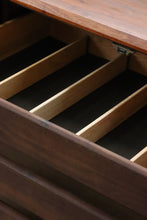 Load image into Gallery viewer, Mid Century Teak Credenza W/ Brass Latches