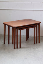Load image into Gallery viewer, Teak Nesting Tables