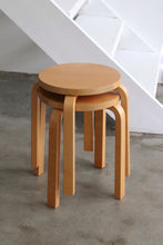 Load image into Gallery viewer, Artek "E60" Stools By Alvar Aalto- Pair