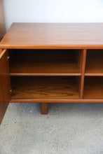 Load image into Gallery viewer, Low Danish Teak Media Console