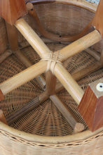 Load image into Gallery viewer, 2000's IKEA Wicker Stool