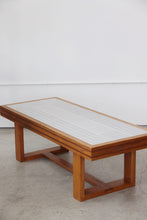 Load image into Gallery viewer, Handmade Oak & Tile Coffee Table