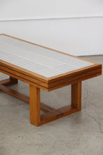Load image into Gallery viewer, Handmade Oak & Tile Coffee Table