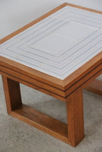 Load image into Gallery viewer, Handmade Oak & Tile Side Tables