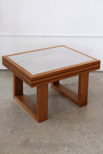 Load image into Gallery viewer, Handmade Oak & Tile Side Tables