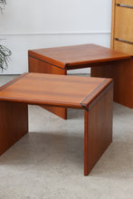Load image into Gallery viewer, Danish Modern Teak End Tables