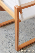 Load image into Gallery viewer, Beech & Canvas Safari Chair