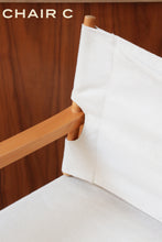 Load image into Gallery viewer, Beech & Canvas Safari Chair