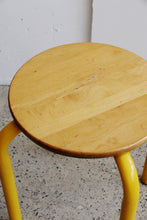 Load image into Gallery viewer, Tubular Yellow Stool