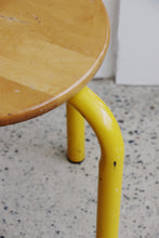 Load image into Gallery viewer, Tubular Yellow Stool