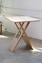 Load image into Gallery viewer, Blonde Folding Bistro Table