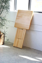 Load image into Gallery viewer, Blonde Folding Bistro Table