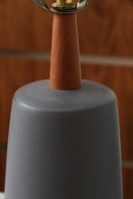 Load image into Gallery viewer, Martz Ceramic & Walnut Lamp By Marshall Studios