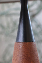 Load image into Gallery viewer, Mid Century Teak Bowling Pin Lamp