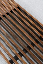 Load image into Gallery viewer, Mid Century Expandable Slatted Bench