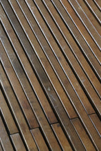 Load image into Gallery viewer, Mid Century Expandable Slatted Bench