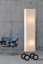 Load image into Gallery viewer, 1990's Canvas Lamp On Wheels