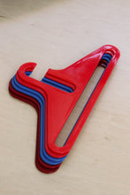 Load image into Gallery viewer, 1970's Danilo Silvestrin Plastic Hangers