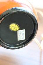 Load image into Gallery viewer, Mini Orange Enamel Desk Lamp