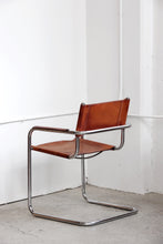 Load image into Gallery viewer, Mart Stam Cognac Leather Cantilever Chairs