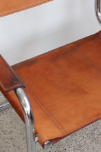 Load image into Gallery viewer, Mart Stam Cognac Leather Cantilever Chairs