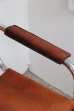 Load image into Gallery viewer, Mart Stam Cognac Leather Cantilever Chairs