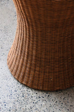 Load image into Gallery viewer, Sculptural Wicker Side Table