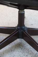 Load image into Gallery viewer, Danish Modern Leather Patchwork Swivel Chair