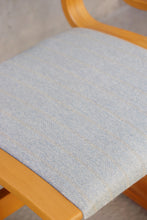 Load image into Gallery viewer, Set Of 6 Mid Century Beech Dining Table Chairs