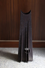 Load image into Gallery viewer, Patinated Sculptural Iron Vase