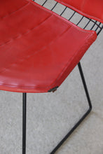 Load image into Gallery viewer, Set Of 4 Black & Red Knoll Bertoia Chairs