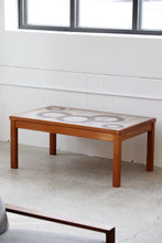 Load image into Gallery viewer, Danish Teak & Tile Coffee Table
