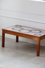 Load image into Gallery viewer, Danish Teak & Tile Coffee Table