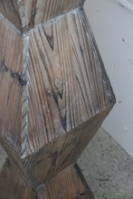 Load image into Gallery viewer, Geometric Wooden Pedestal