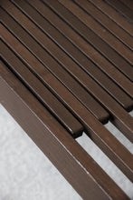 Load image into Gallery viewer, Mid Century Extendable Slatted Bench