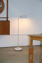 Load image into Gallery viewer, White Mid Century Floor Lamp