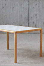 Load image into Gallery viewer, Danish Beech & Tile Dining Table