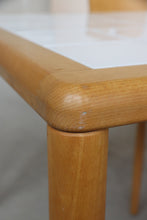 Load image into Gallery viewer, Danish Beech & Tile Dining Table