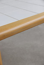 Load image into Gallery viewer, Danish Beech & Tile Dining Table